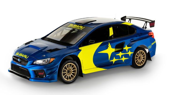 Subaru Brings Back Old-School Blue and Yellow in New Livery